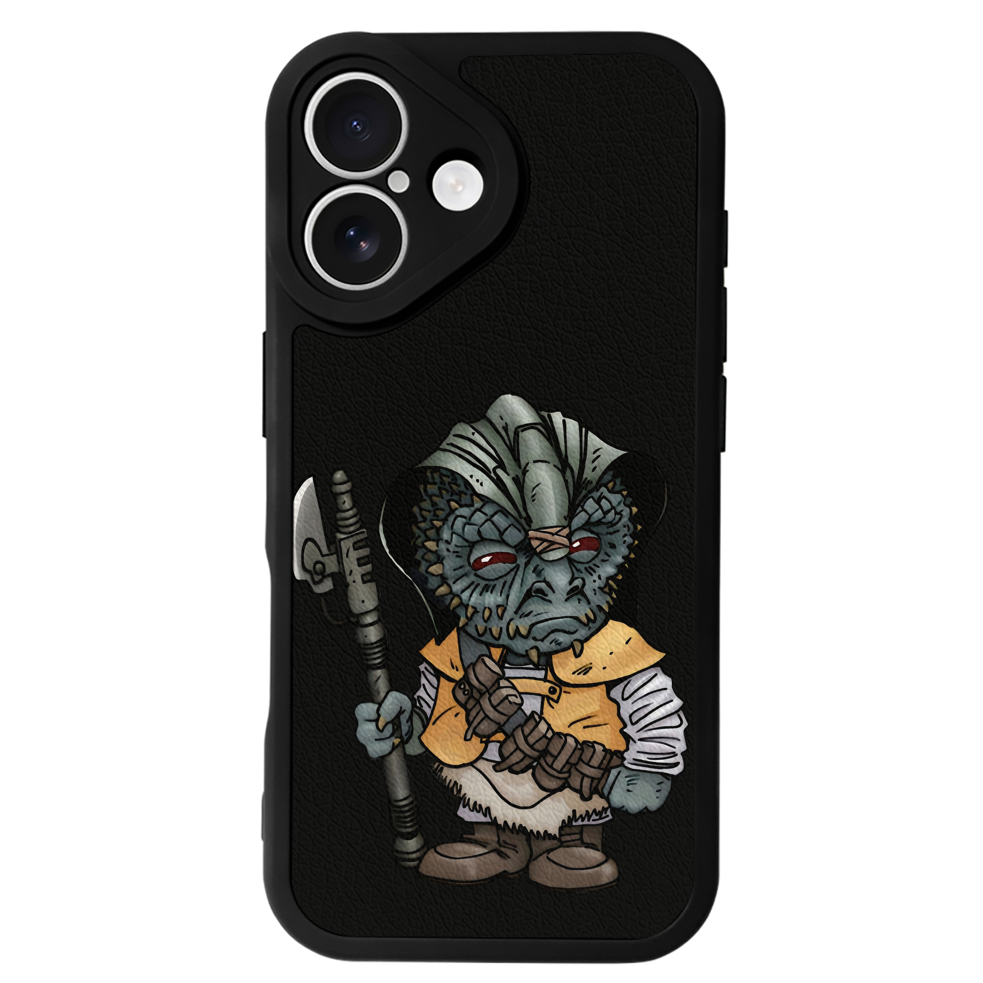 （画像用） スター・ウォーズ Star Wars 【iPhone 16シリーズ対応】シリコンスマホケース（レザー調） 材質：シリコン